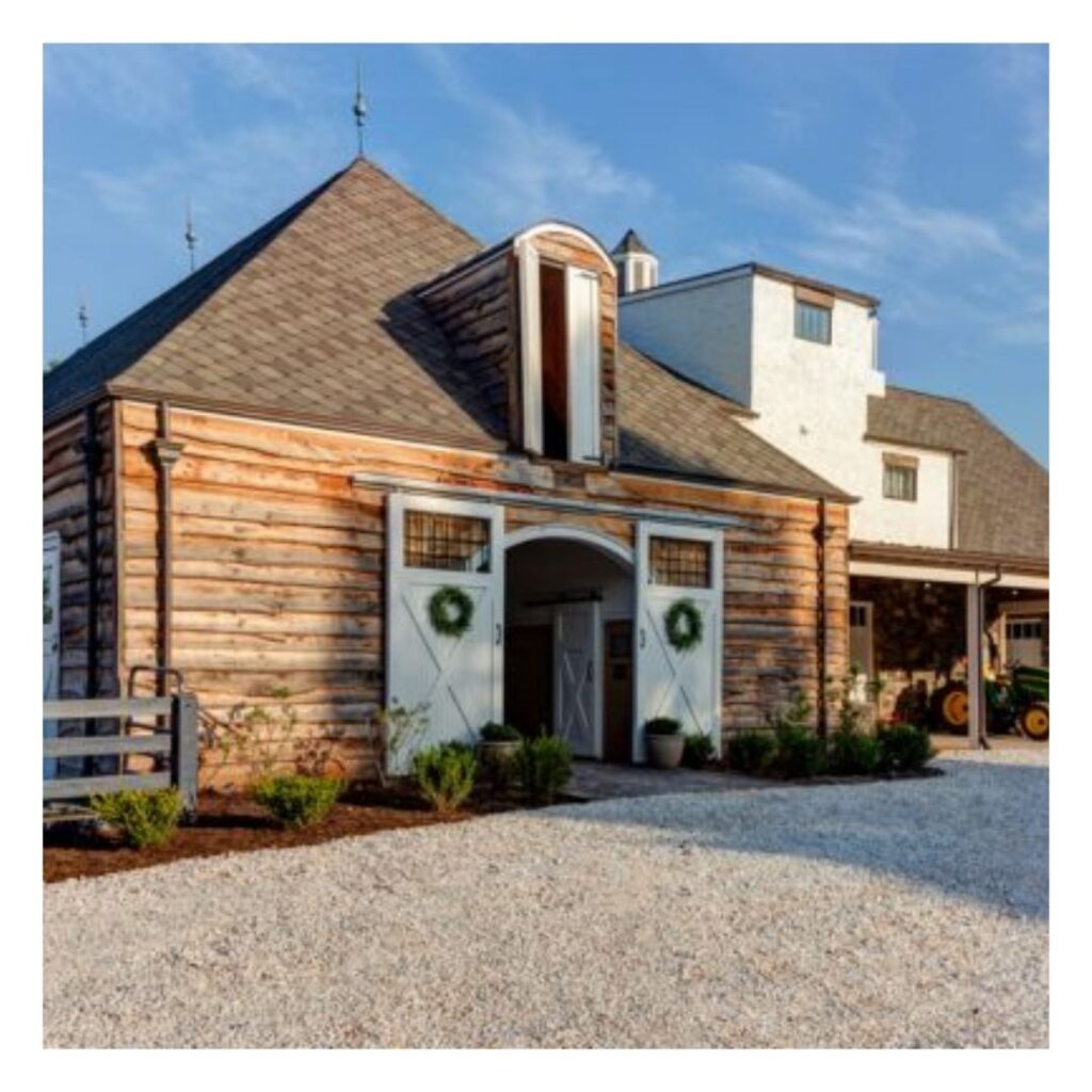 barn design and construction project