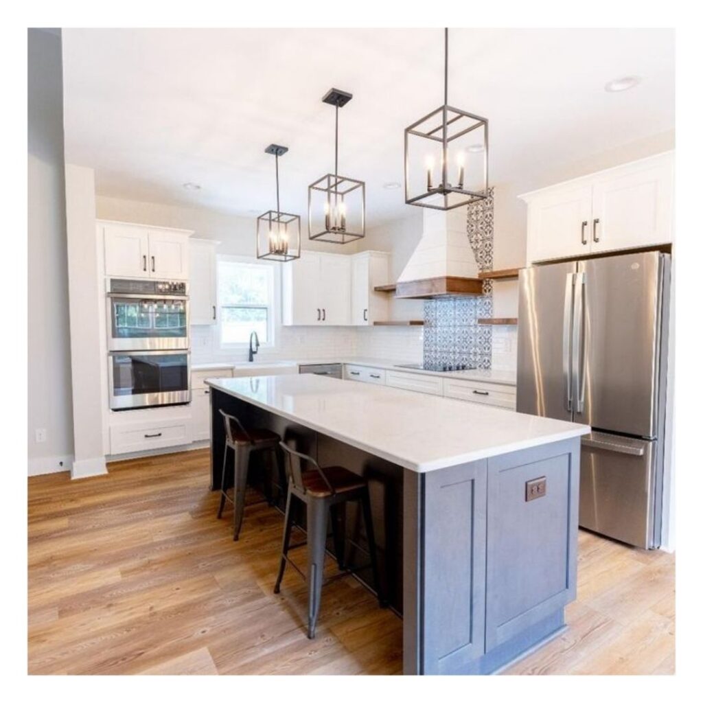 A beautiful modern kitchen