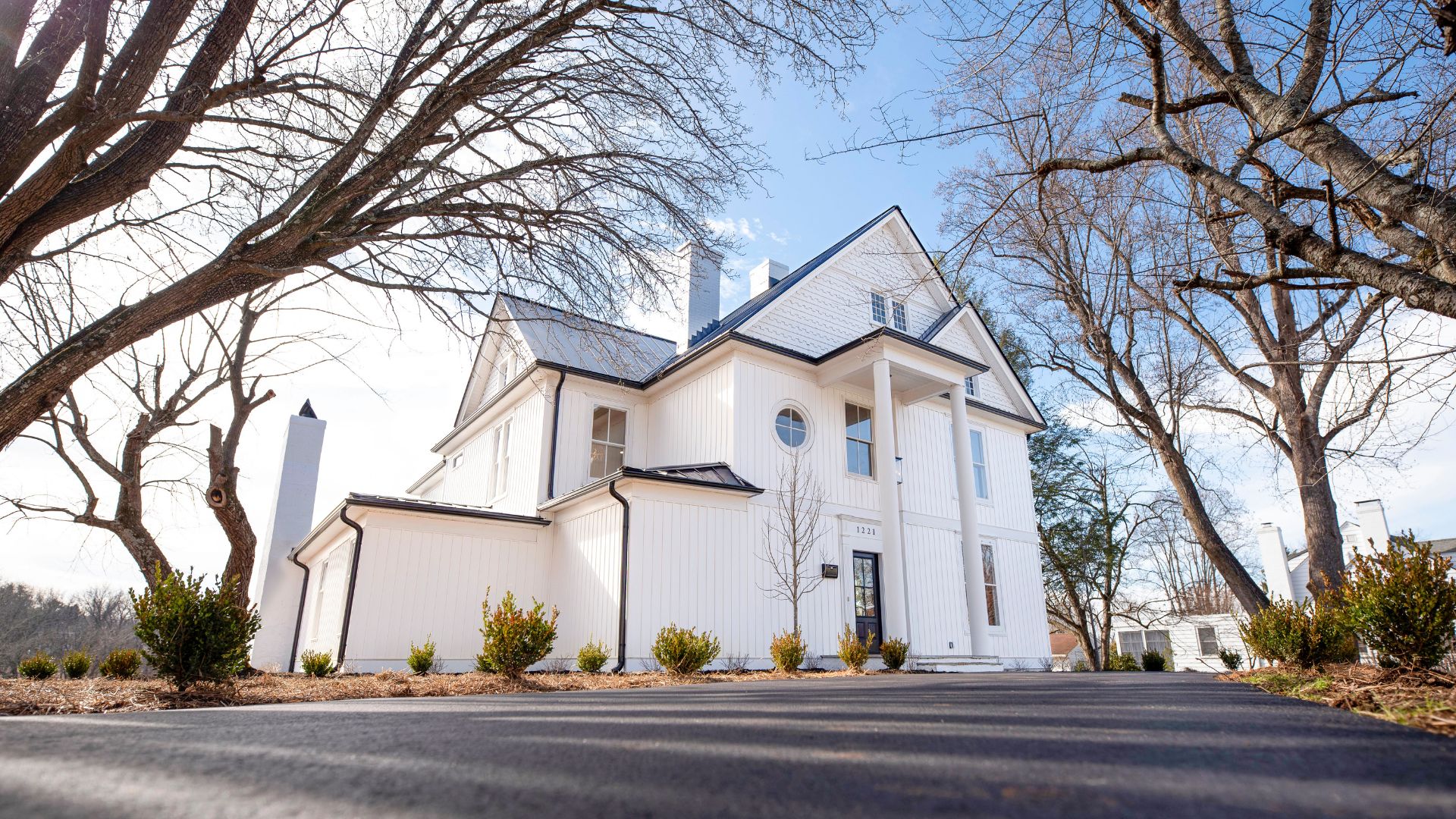 A traditional style home